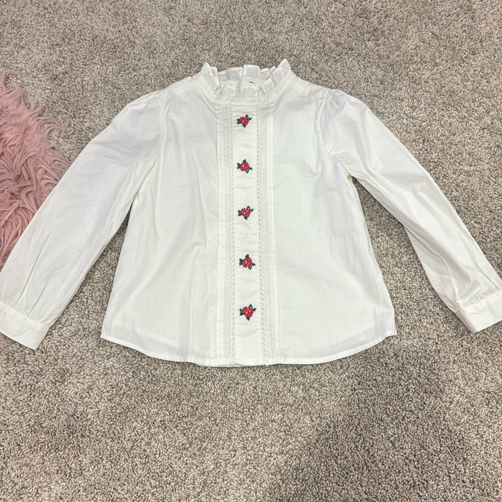 Girls shirt, Janie and jack size 4
